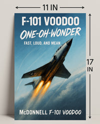 F-101 Voodoo One-Oh-Wonder Poster PosterGoat
