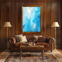 Oceanic Whirl Poster