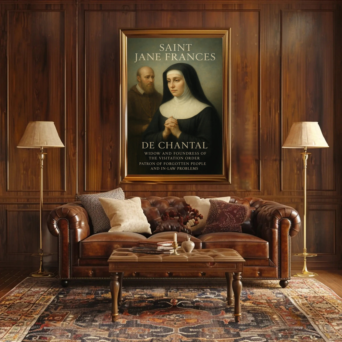 Saint Jane Frances De Chantal Poster