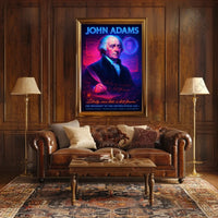 John Adams Portrait in Historical or Presidential Poster