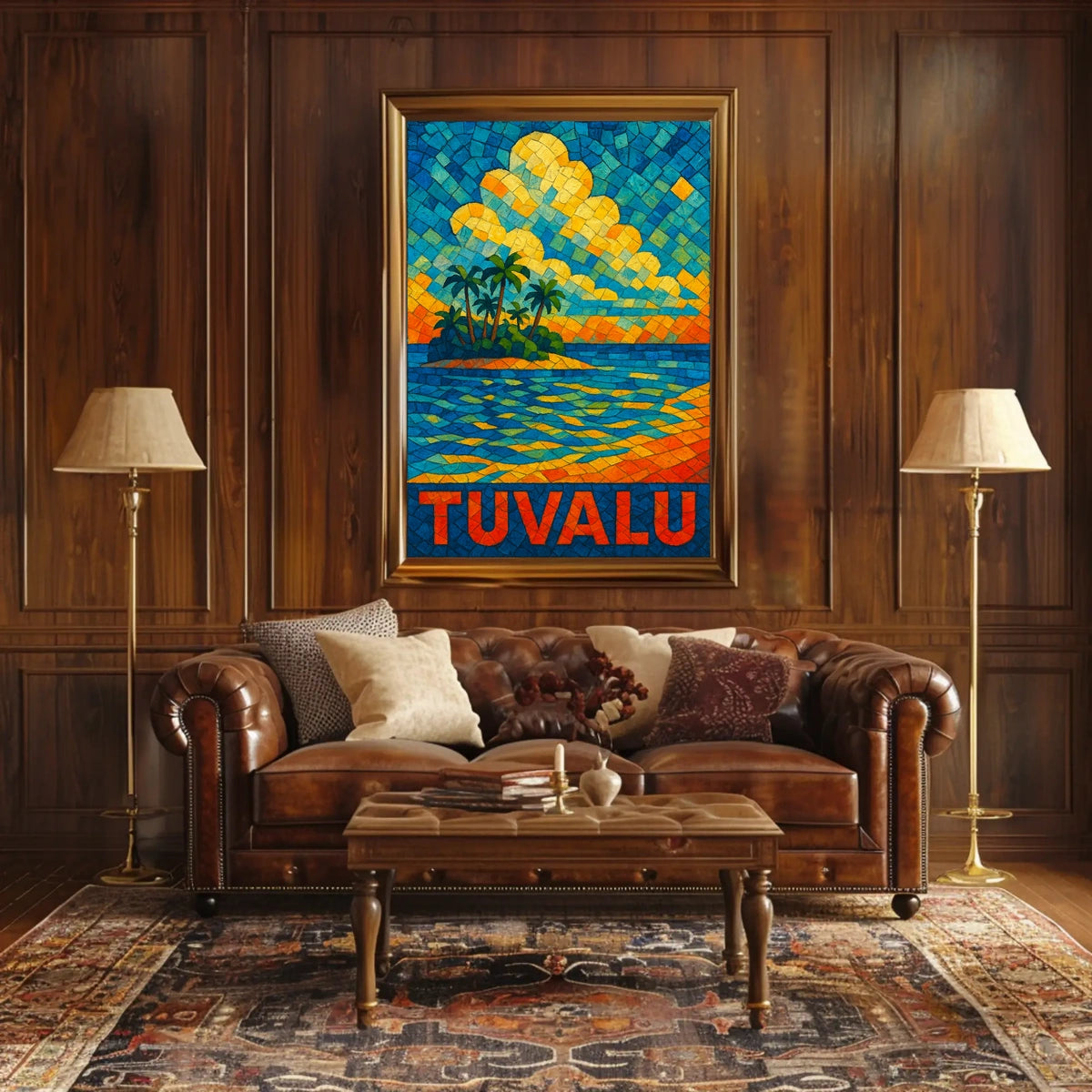 Tropical Paradise Of Tuvalu Poster