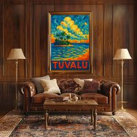 Tropical Paradise Of Tuvalu Poster