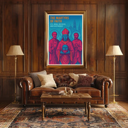 The Martyrs Of Faith Poster