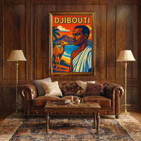 Djibouti Travel Poster