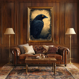 The Enigmatic Raven Poster