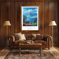 Lake Wakatipu Scenic Poster