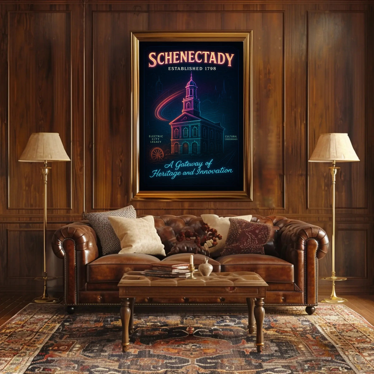 Schenectady A Gateway of Heritage and Innovation Poster