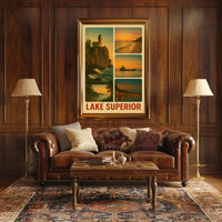 Lake Superior Scenic Views Poster