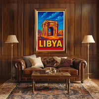 Libya Ancient Ruins Poster