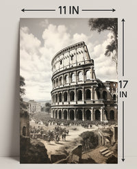 The Colosseum In Ancient Rome Poster
