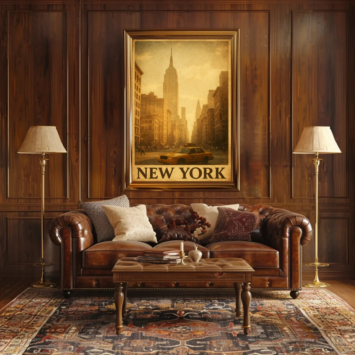 Vintage New York City Vintage Poster