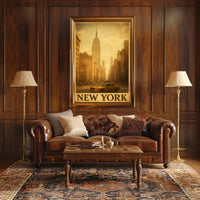 Vintage New York City Vintage Poster