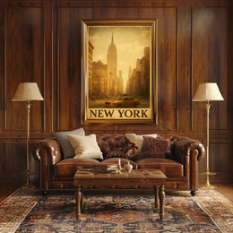 Vintage New York City Vintage Poster