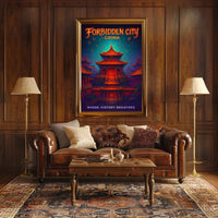 Forbidden City Enchantment in Cultural or Heritage Poster