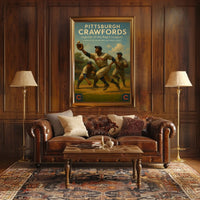 Pittsburgh Crawfords Legends Of The Poster
