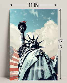 Liberty And Freedom Poster