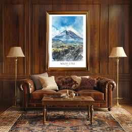 Mount Etna Poster PosterGoat