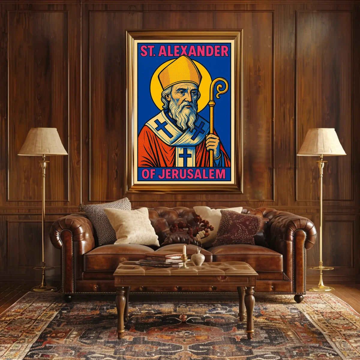 St. Alexander Of Jerusalem Poster