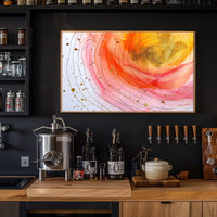 Radiant Abstraction Poster