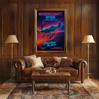 Messerschmitt Bf 109 Iconic Aerial Ace Poster