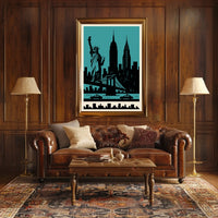Iconic New York City Poster