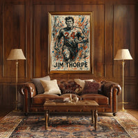 Jim Thorpe Athletic Legend Poster