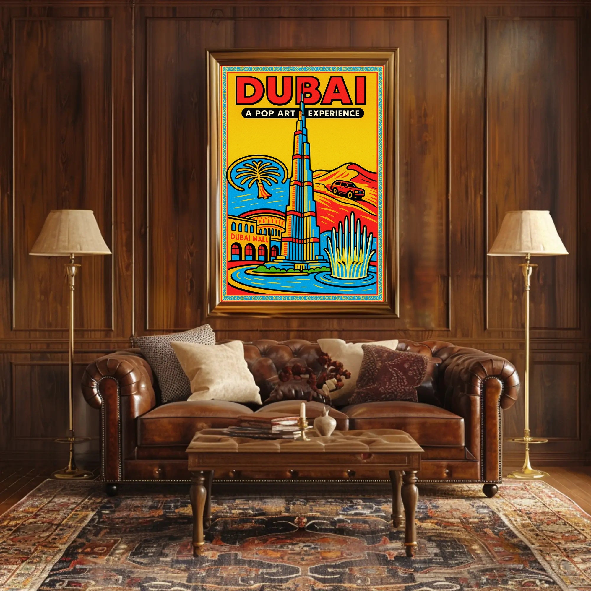 Dubai A Pop Art Experience Poster