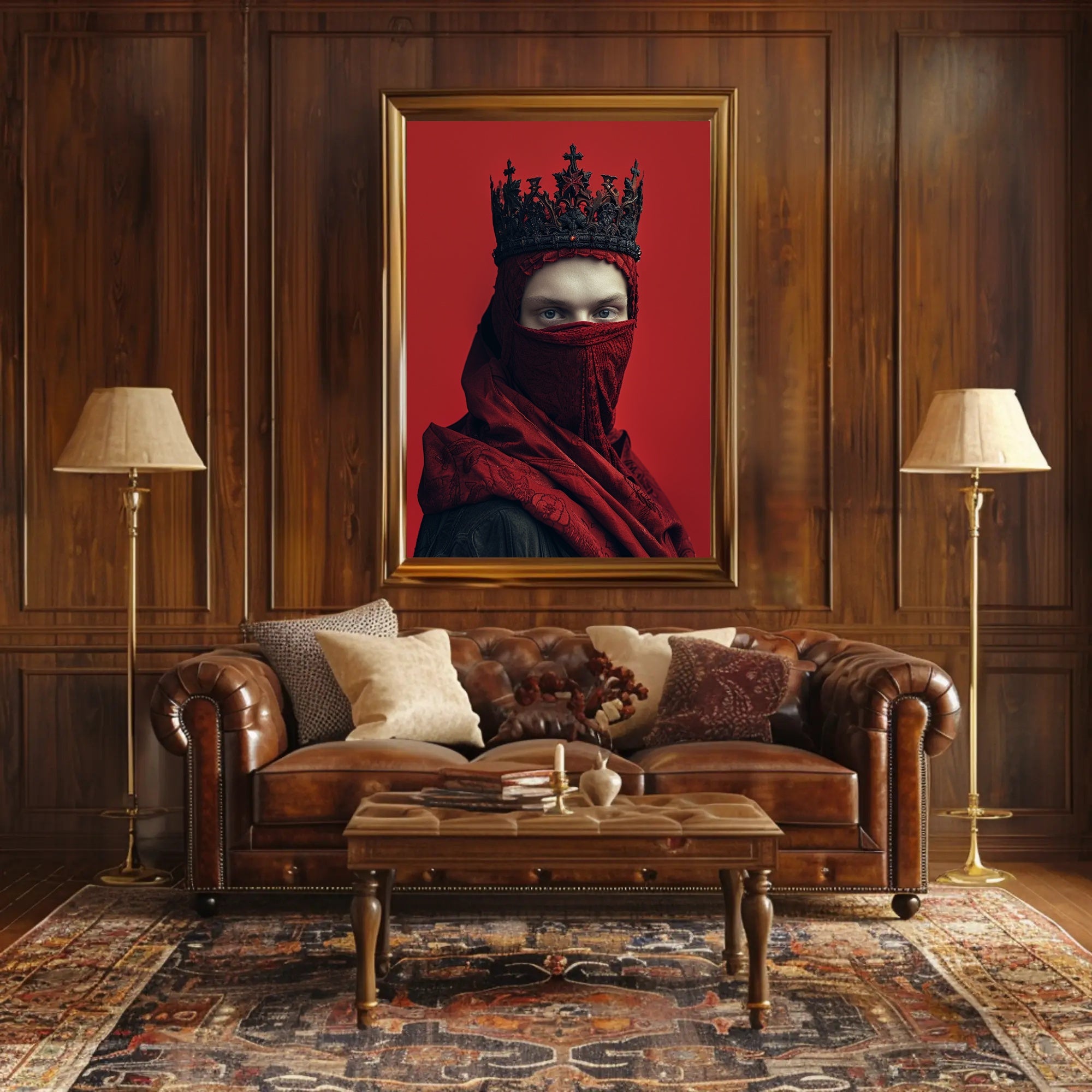 Regal Enigma Art Print Poster for Home Decor and Wanderlust Spirits PosterGoat