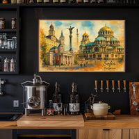 Sofia, Bulgaria Architectural Splendor Poster