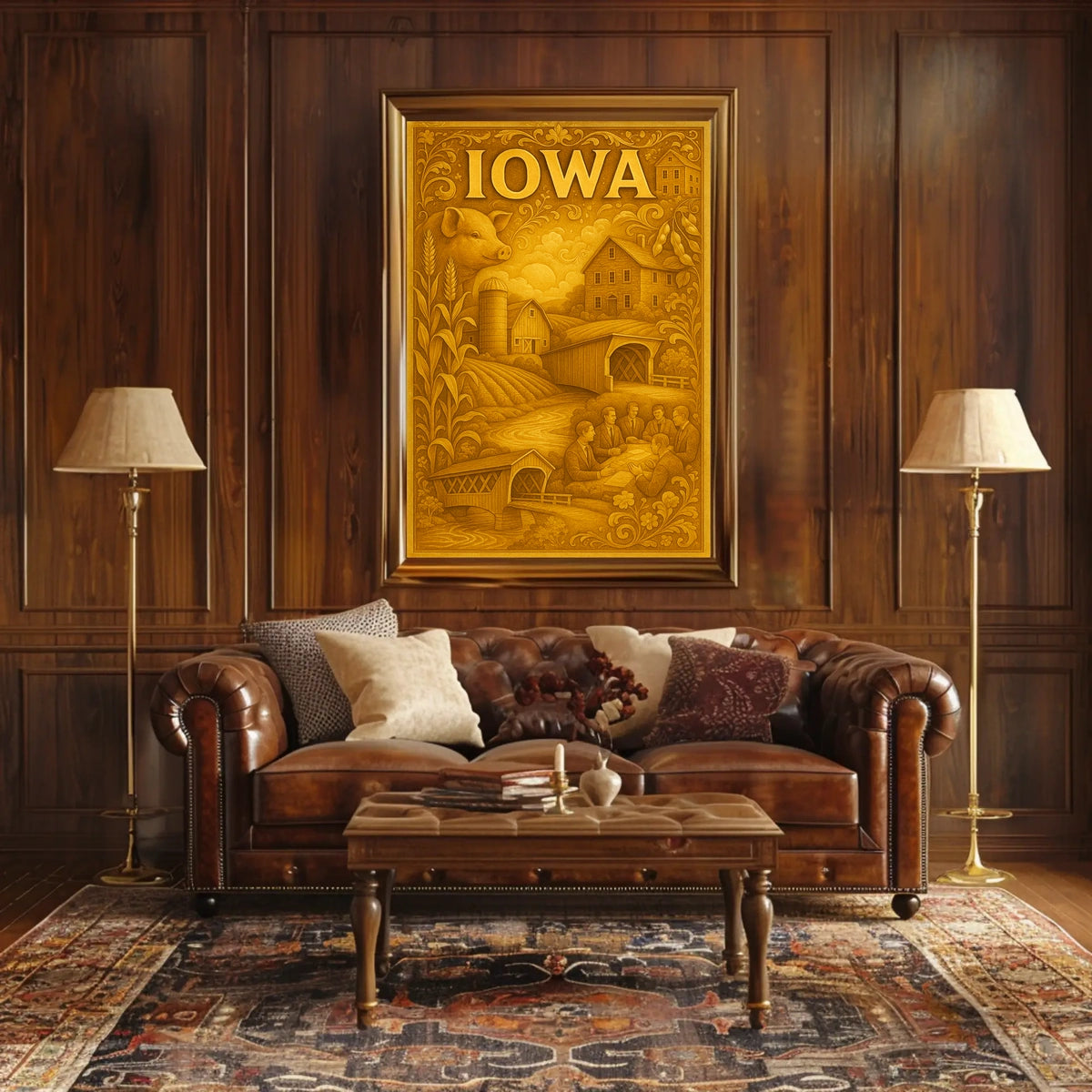 Iowa Heritage Poster