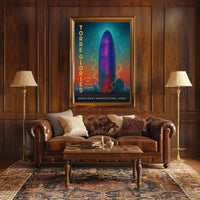 Torre Glòries Icon of Innovation Poster