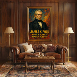 James K. Polk Poster