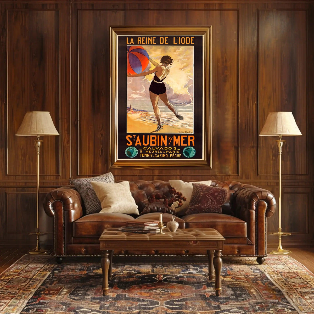 La Reine De LIode St. Aubin-Sur-Mer Poster