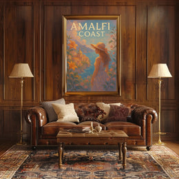 Amalfi Coast Dreamscape Poster