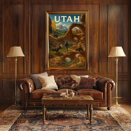 Utah Adventure Landscape Poster