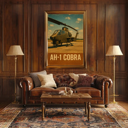 Ah-1 Cobra Helicopter Poster