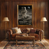 Apollo 11 Moon Landing Poster