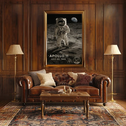 Apollo 11 Moon Landing Poster