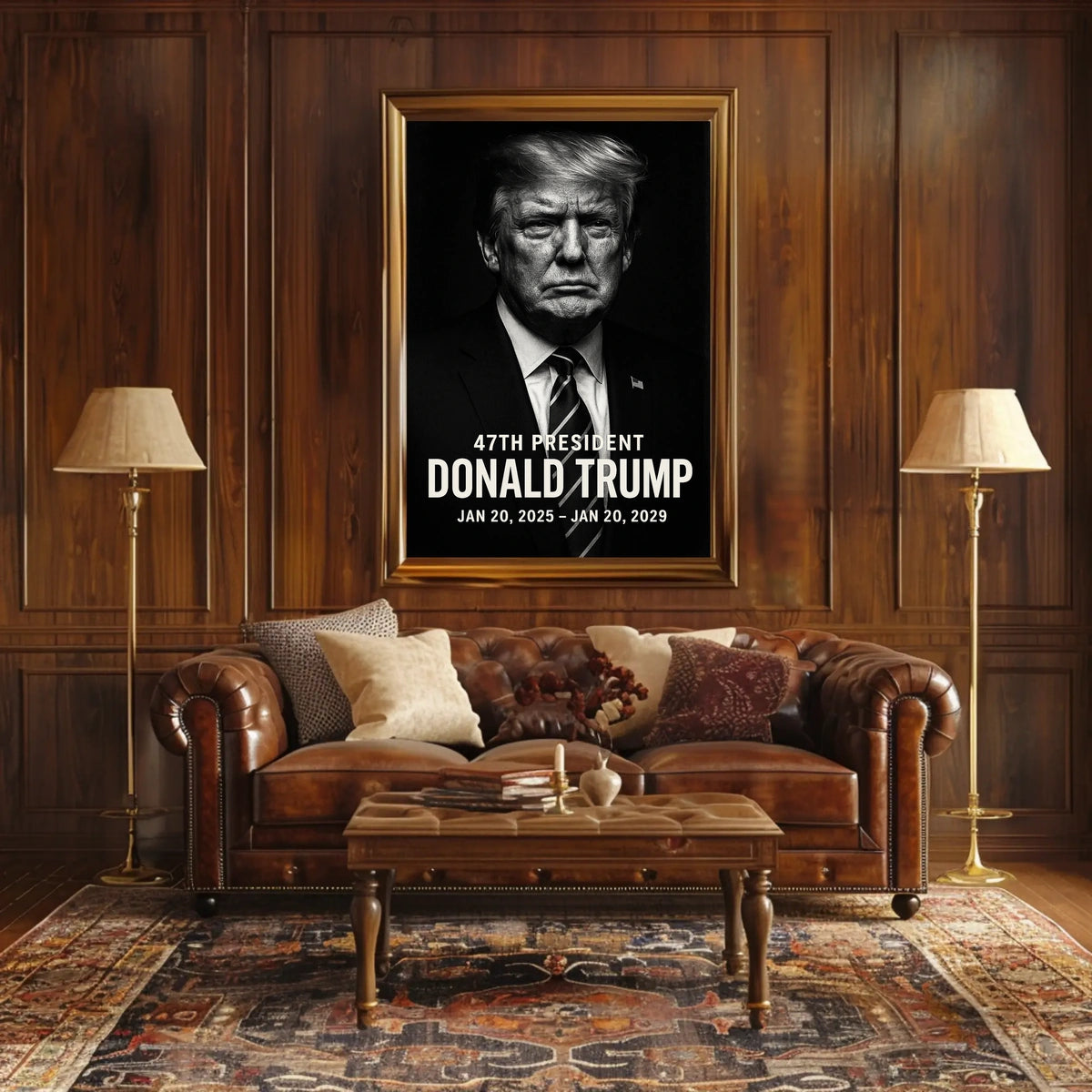 Donald Trump 47th President Poster