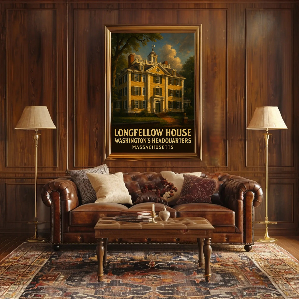 Longfellow House WashingtonS Poster