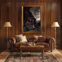 Captivating Enchanted Lilies Natural Landscape Artistic Poster PosterGoat