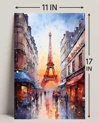 Parisian Street Scene Poster