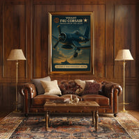 Vought F4U Corsair Poster