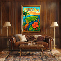 Puerto Rico Paradise Poster