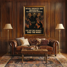 The Three-Headed Monster Axis Powers Poster