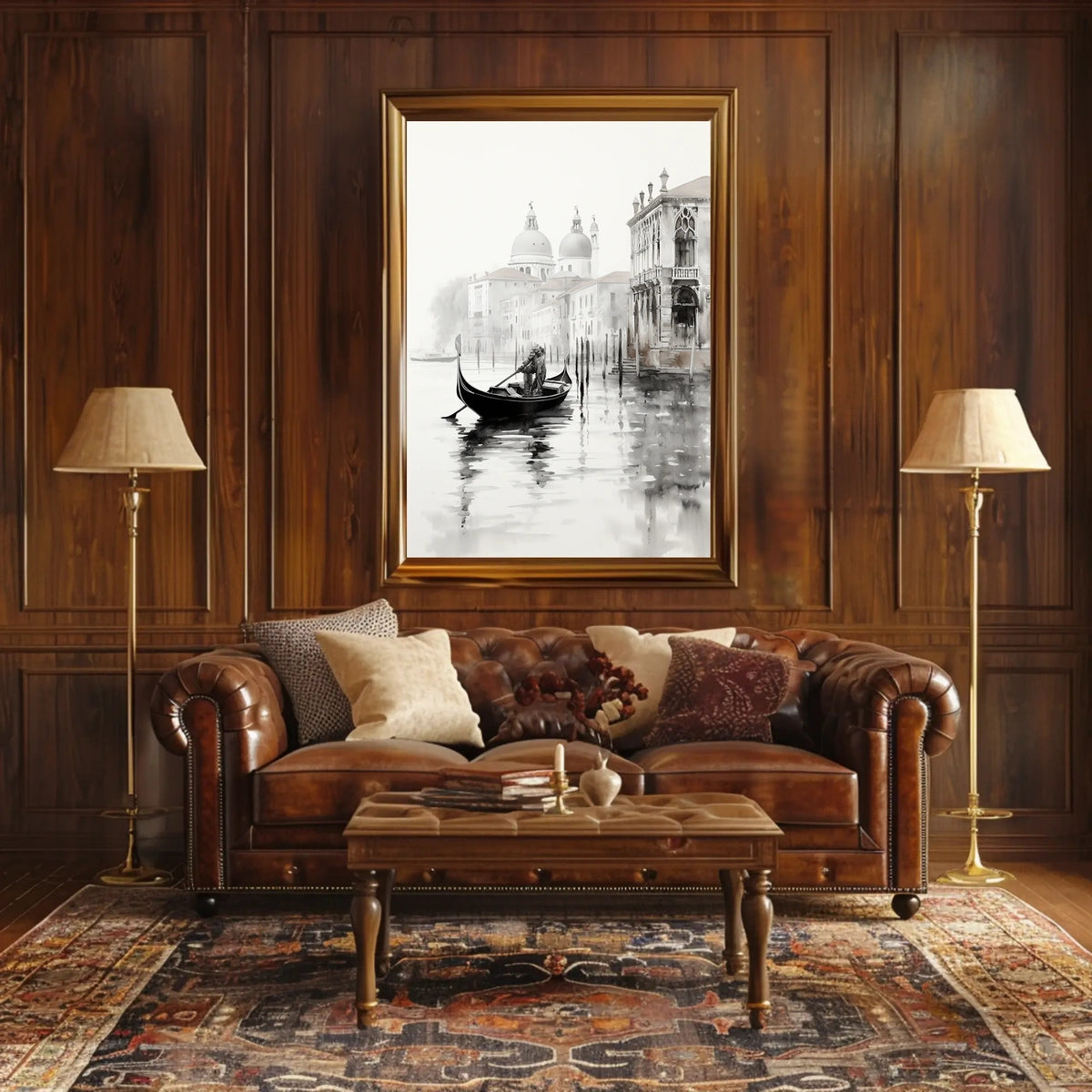 Venetian Gondola Adventure: Exquisite Cultural Heritage Poster