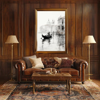 Venetian Gondola Adventure: Exquisite Cultural Heritage Poster