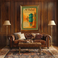 Al Balad The Colorful Old City Of Poster