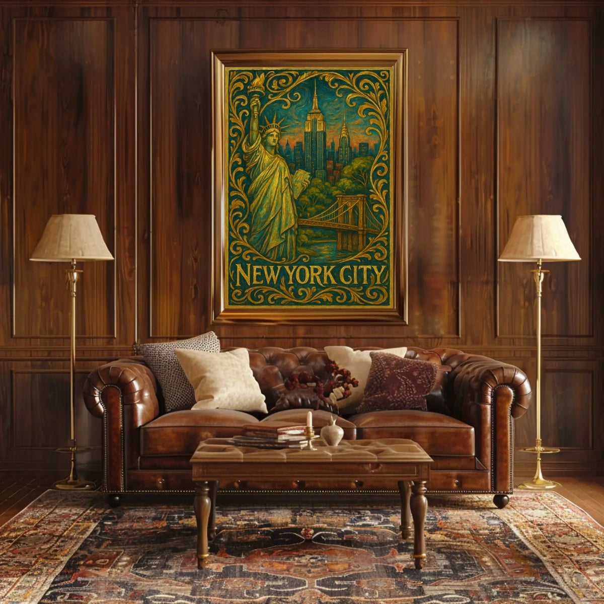 Eclectic Abstract Art Poster for Modern Spaces