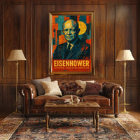 Dwight D. Eisenhower 34th President Poster